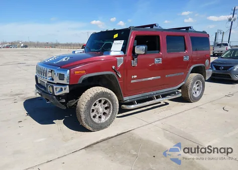 2003 Hummer H2 из США, поврежденный, VIN 5GRGN23U03H136644